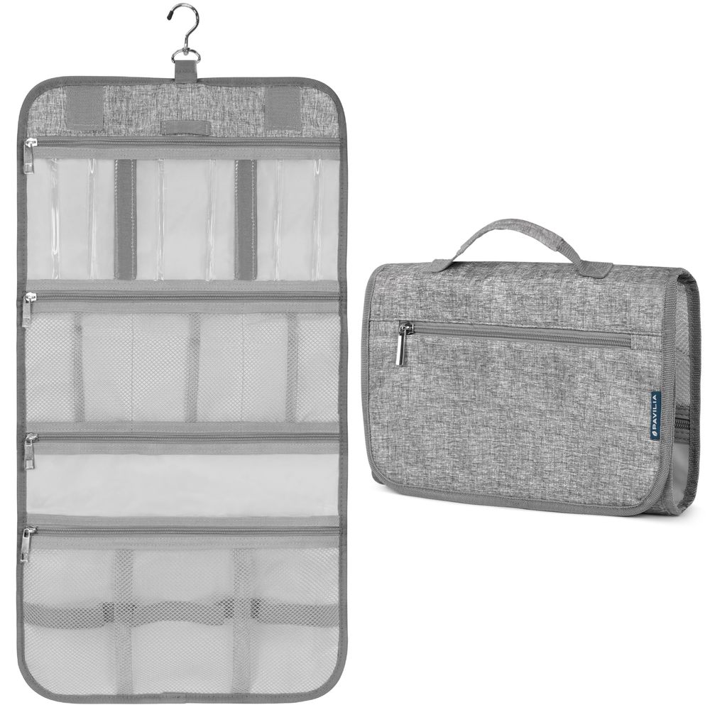 Hanging Toiletry Bag Women Men, Travel Kit Foldable Large Toiletries🤓